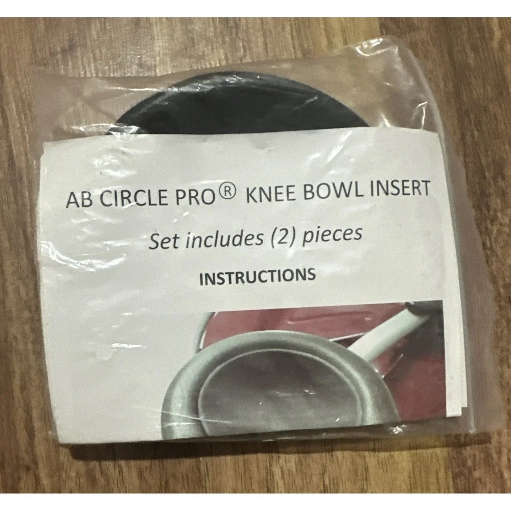 2 Ab Circle Pro Replacement Knee Bowl Inserts